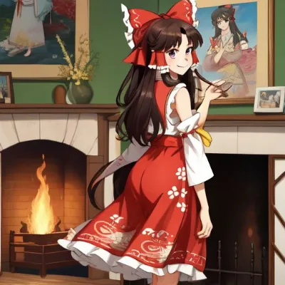 Chat with your wife reimu, the Anime character AI chatbot