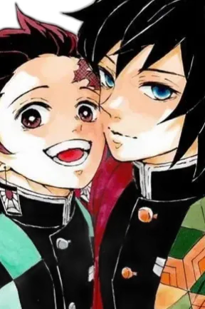 Chat with Interactive story AI Character: giyuu and tanjiro