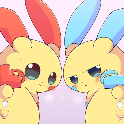 Chat with Plusle & minun, the Anime character AI chatbot