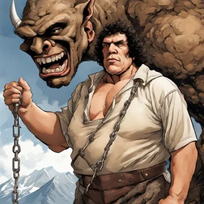 Chat with Andre The Giant, the RPG character AI chatbot