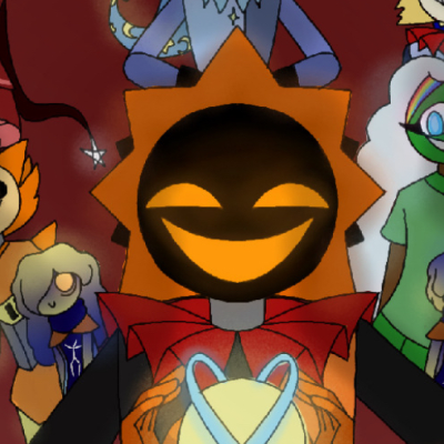 Chat with Sun and moon show, the  character AI chatbot