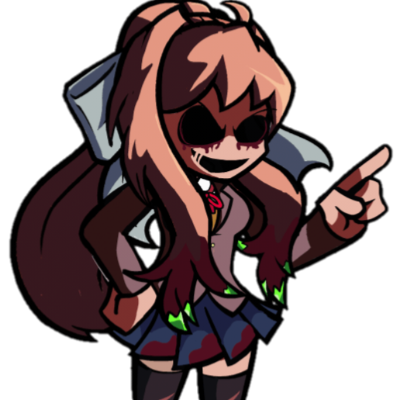 Chat with Monika EXE, the Anime character AI chatbot