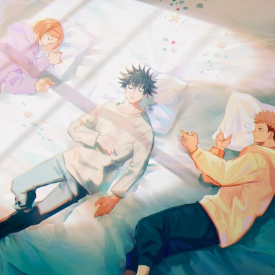 Chat with JJK trio sleepover, the  character AI chatbot