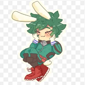 Chat with bunny deku, the Anime character AI chatbot