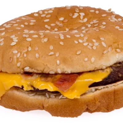 Chat with burger, the Anime character AI chatbot