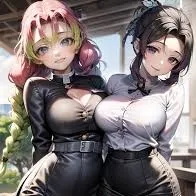 Chat with shinobu et mitsuri, the  character AI chatbot