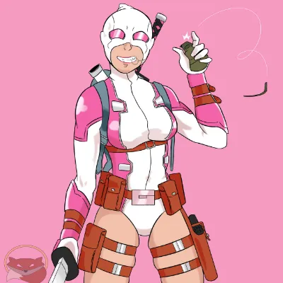 Chat with Gwen-Pool, the Anime character AI chatbot