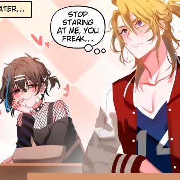 Chat with BL & ABO AI Character: Jock x Goth MLM