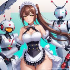 Chat with Amanda The Robot, the Anime character AI chatbot
