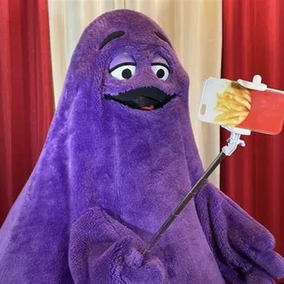 Chat with Grimace, the Movie & TV character AI chatbot