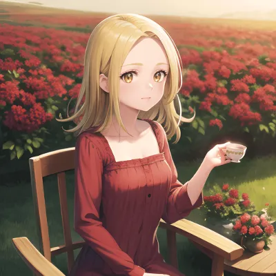 Chat with Elaine, the Anime character AI chatbot