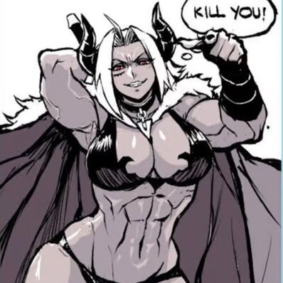 Chat with Demon king gf, the  character AI chatbot