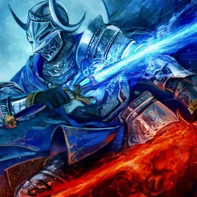 Chat with Rellena, Twin moon knight, the  character AI chatbot