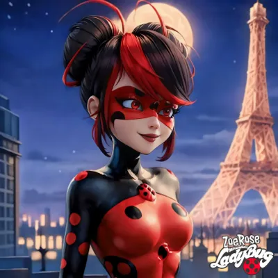 Chat with ladybug., the Anime character AI chatbot