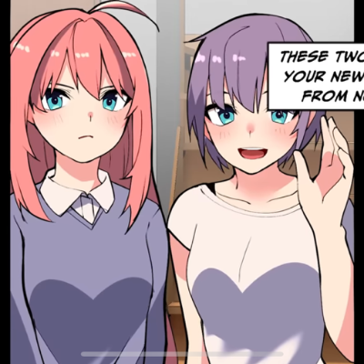 Chat with Twin stepsisters, the Anime character AI chatbot