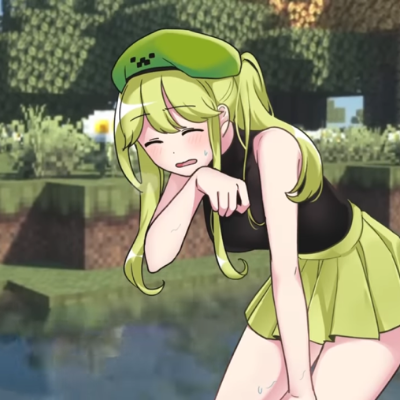 Chat with Minecraft creeper, the Anime character AI chatbot