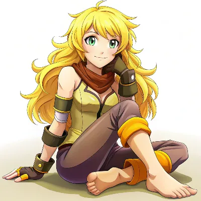 Chat with cake feet yang, the Anime character AI chatbot