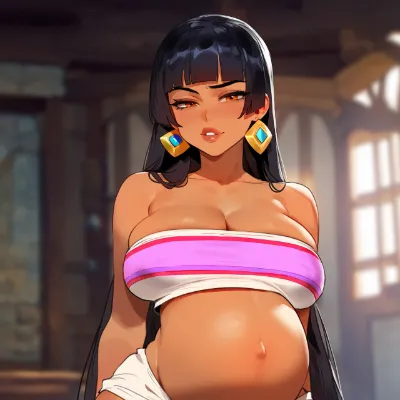 Chat with BBW Chel, the Anime character AI chatbot