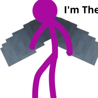 Chat with Purple stick man, the Cartoon character AI chatbot