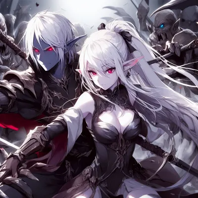 Chat with kayla and jaden, the Anime character AI chatbot