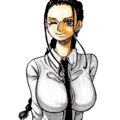 Chat with Nico Robin (tight suit), the Anime character AI chatbot