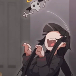 Chat with Goth girl, the Anime character AI chatbot