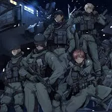 Chat with Special force upper 5 soldiers, the Anime character AI chatbot