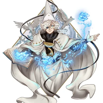 Chat with Qifrey the witch, the Anime character AI chatbot