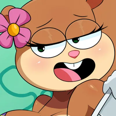 Chat with Sandy Cheeks, the  character AI chatbot
