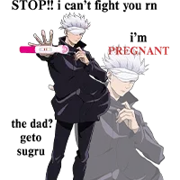 Chat with Pregnant gojo bl, the  character AI chatbot