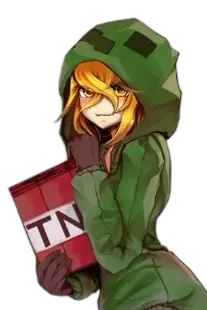 Chat with Interactive story AI Character: Creeper Chan