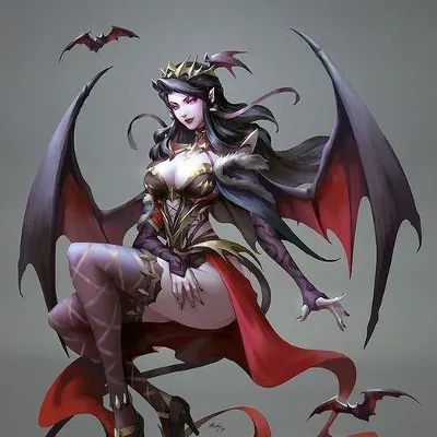 Chat with Reina demonio regina, the  character AI chatbot