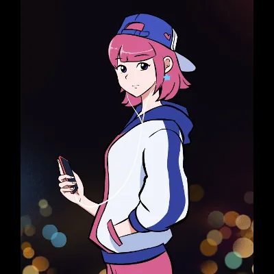 Chat with elegant, the Anime character AI chatbot