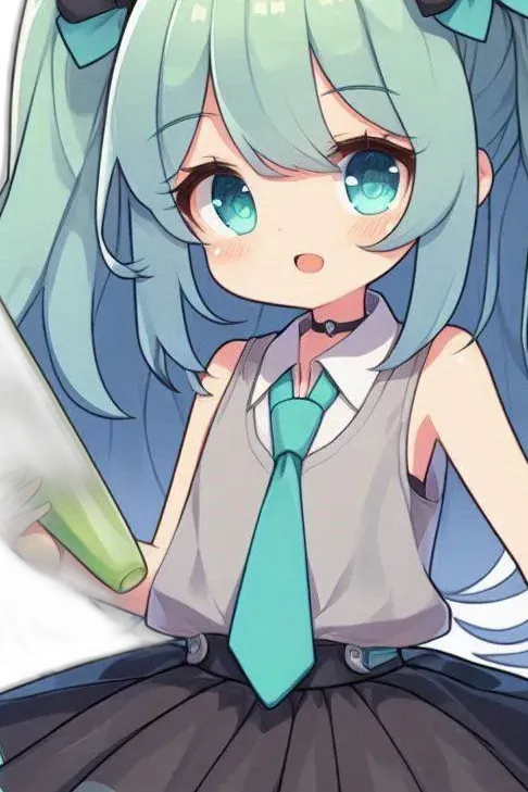 Chat with miku criança, the Interactive story character AI chatbot