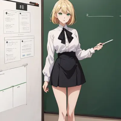 Chat with Your math teacher, the Anime character AI chatbot