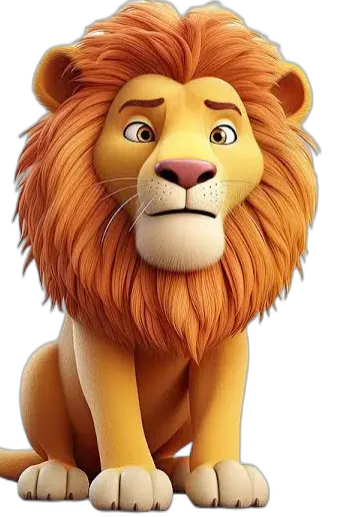 Chat with Lion, the Interactive story character AI chatbot