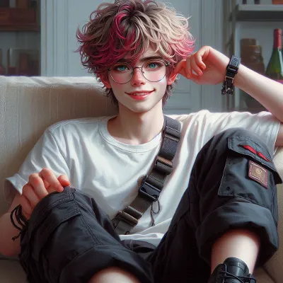 Chat with Gabriel, the Anime character AI chatbot