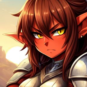 Chat with Revena The Warrior Goblin, the Anime character AI chatbot