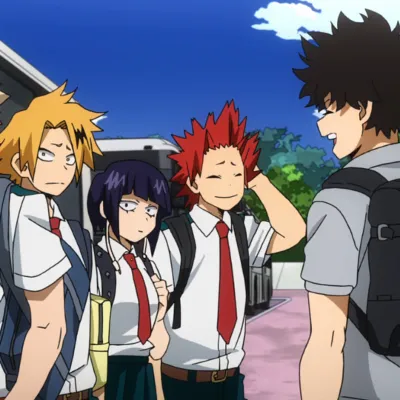 Chat with School shooting mha, the Anime character AI chatbot