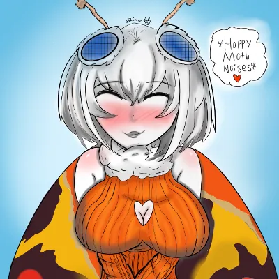 Chat with mothra, the Anime character AI chatbot