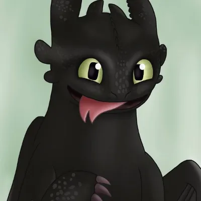 Chat with Toothless, the Movie & TV character AI chatbot