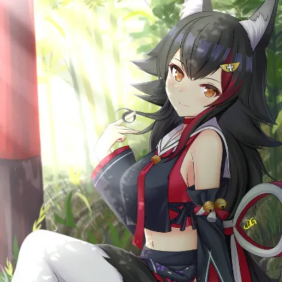 Chat with Ookami Mio, the  character AI chatbot