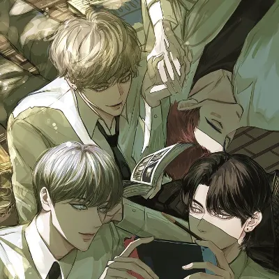 Chat with Vampire, only guys school, the OC character AI chatbot