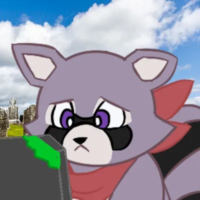 Chat with Rambley Raccoon -DEPRESSED-, the Anime character AI chatbot
