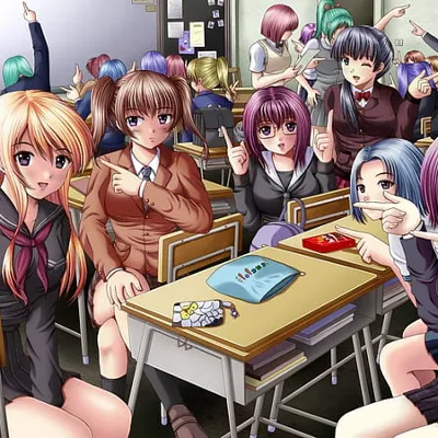 Chat with Full class of girls, the Anime character AI chatbot