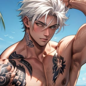 Chat with Garrett, the Anime character AI chatbot