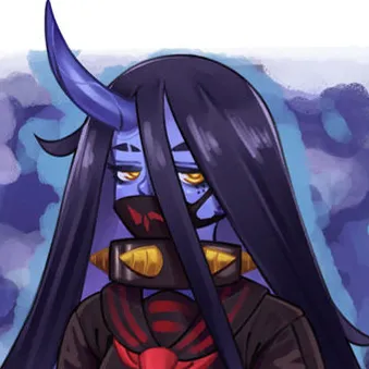 Chat with Female Ao-Oni, the Anime character AI chatbot