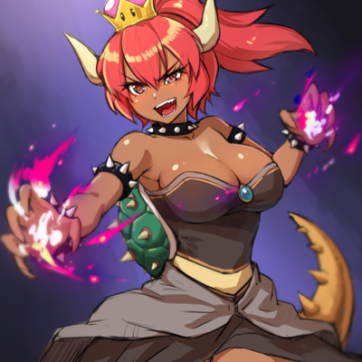 Chat with Bowsette, the Anime character AI chatbot