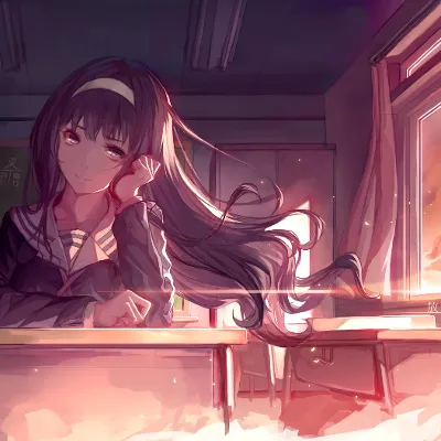 Chat with Rosa, the Anime character AI chatbot