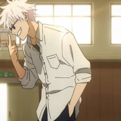 Chat with Gojo (work), the  character AI chatbot